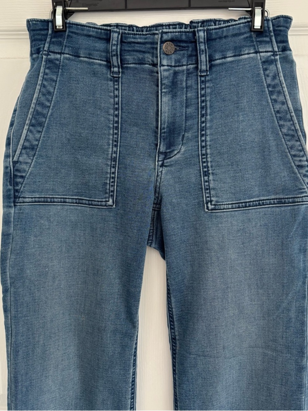 J. Crew Women's Utility Jogger Soft Stretch Denim Size 26‎ - Picture 3 of 9